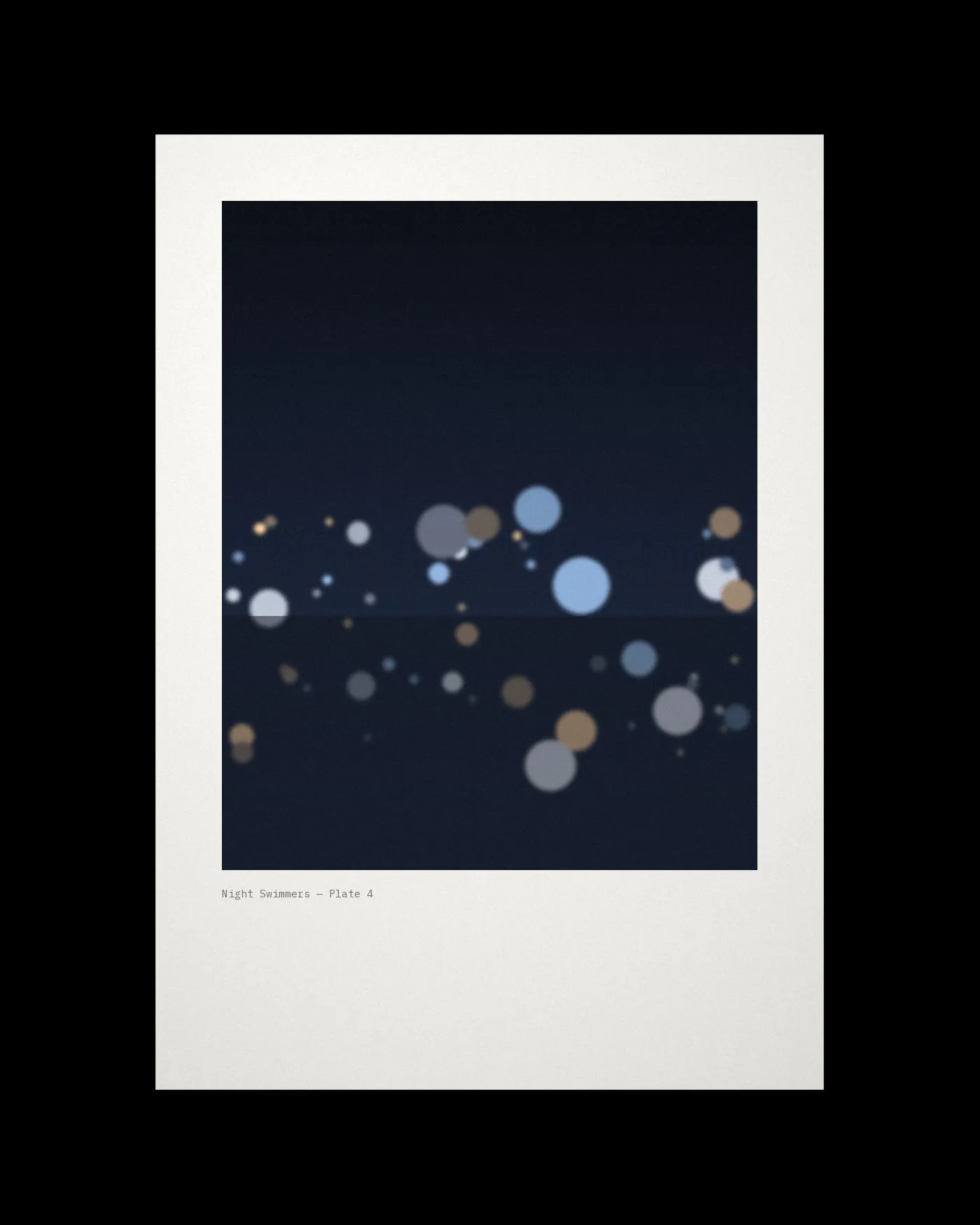 Night Swimmers, Six photographs — image 3 of 3